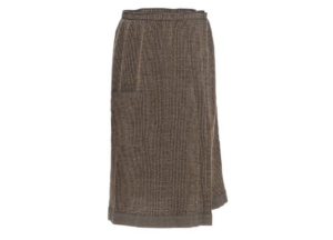 Rento pánský saunovací kilt Kenno černý/béžový