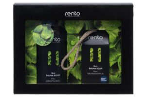 Rento Dárková sada Vůně & Saunové mýdlo Bříza