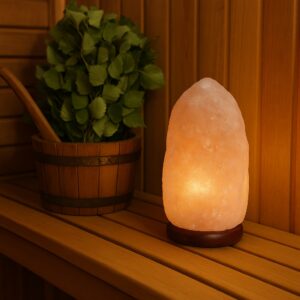 Himalájská solná lampa "Skála" 3-5 kg